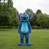 Blue Alien Mascot Costume | Cute Cartoon Creature Costume | Full Body Character Mascot Suit