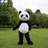 Cute Panda Mascot Costume – Fluffy Giant Panda Character Outfit for Parties & Events