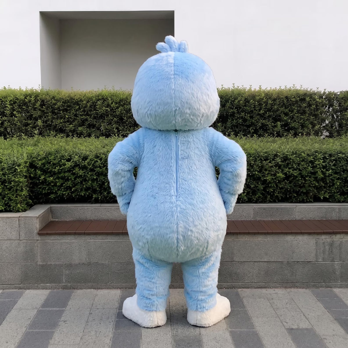 Blue Bird Mascot Costume, Cute Cartoon Bird Character Suit, Full Body Animal Mascot